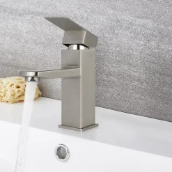 Robinet Lavabo Et Vasque|zmh Robinet de lavabo en acier inoxydable haute pression avec mitigeur monocommande